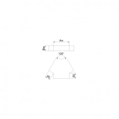 Trójnik wentylacyjny 